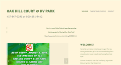 Desktop Screenshot of oakhillcourt.com